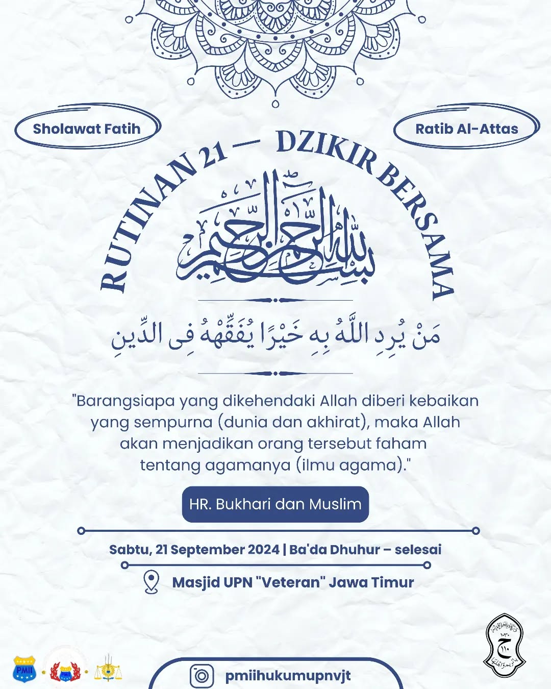 Rutinan 21 - Dzikir Bersama